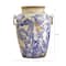 10.5&#x22; Nautical Ceramic Urn Vase